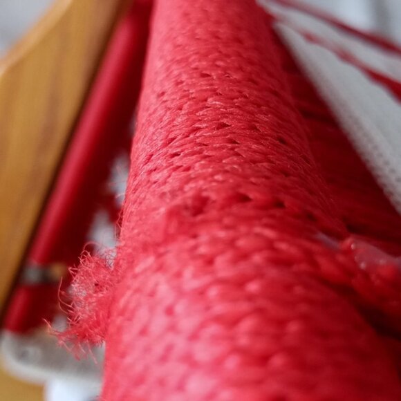 Vintage Red Wings Folding Lawn Chair - Picture 10 of 11